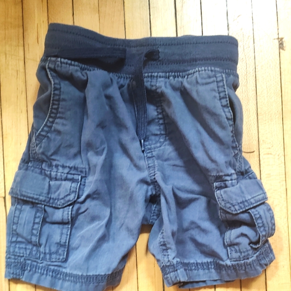 🔴5/$10 OshKosh B'gosh Blue Casual Cargo Shorts